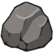 A gray stone.